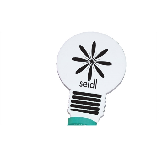 Additional Image 1 - a light bulb with a star design