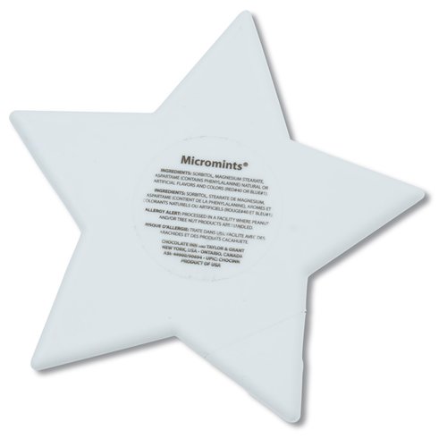 Additional Image 2 - a white star with a hole in the center