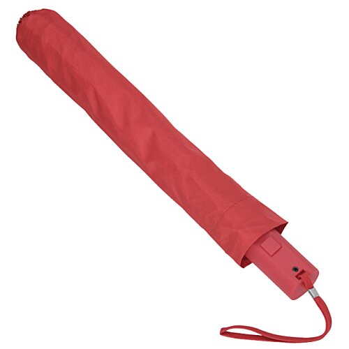 Additional Image 2 - a red umbrella with a red cover