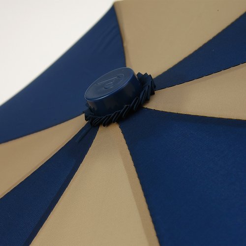 Compact Collapsible Umbrella - Alternating - 42" Arc Image 3 of 6