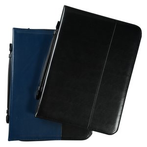 Additional Image 1 - a stack of black and blue tablet cases