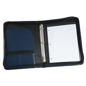 Additional Image 2 - a black and blue wallet