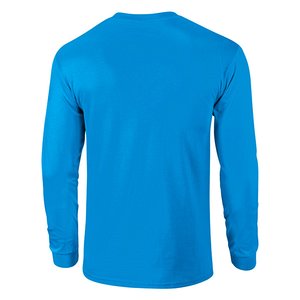 Additional Image 1 - a blue long sleeved shirt