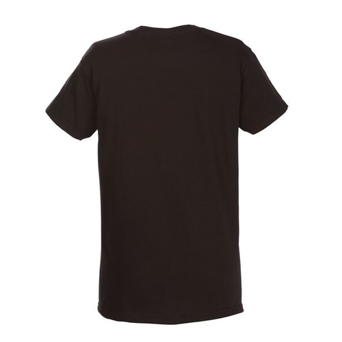 Additional Image 1 - a black t-shirt on a white background