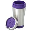 View Image 2 of 2 of Steel Tumbler with Colour Trim - 16 oz.