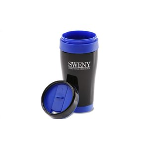 Additional Image 1 - a blue and black cup