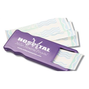 Additional Image 1 - a purple plastic container with white objects on it