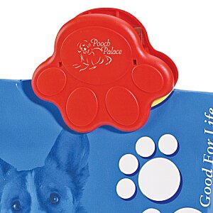 Additional Image 1 - a close up of a blue card