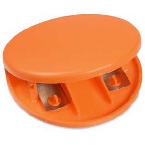 Additional Image 1 - an orange circular object with a hole in the middle