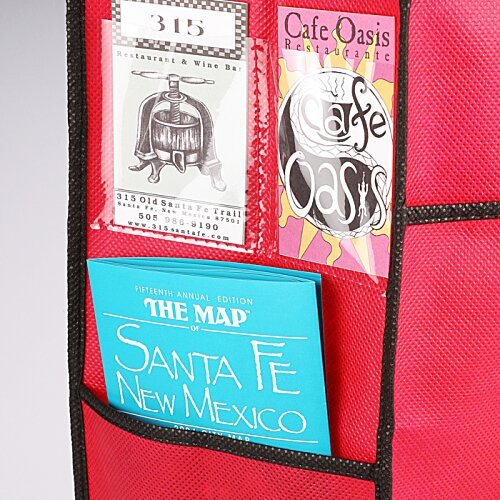Additional Image 3 - a red bag with a pocket