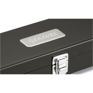 Additional Image 1 - a black box with a silver label