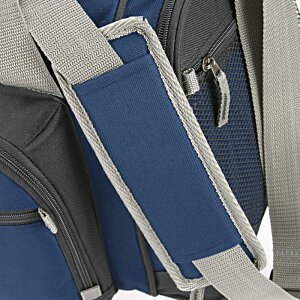 Additional Image 4 - a close up of a blue bag