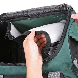 Additional Image 1 - a hand opening a green bag
