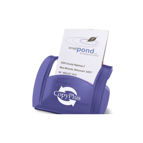 Additional Image 3 - a blue and white paper holder