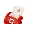 Additional Thumbnail Image 1 - a red and white card holder