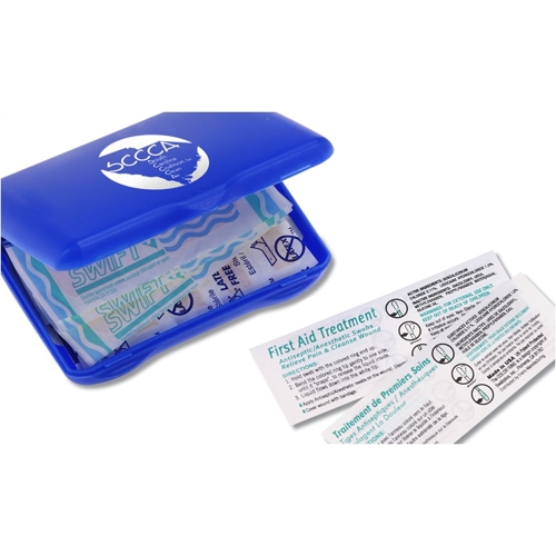 Additional Image 2 - a blue plastic container with a blue lid