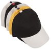 View Image 3 of 3 of Brushed Cotton Twill Sandwich Cap - Two Tone - 24 hr