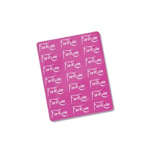 Additional Image 1 - a pink rectangular object with white text