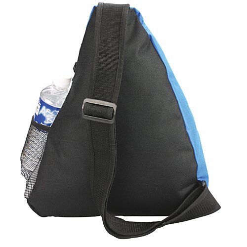 Additional Image 2 - a black and blue backpack