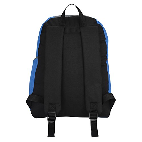 Additional Image 3 - a black and blue backpack