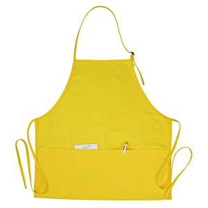 Additional Image 1 - a yellow apron with straps