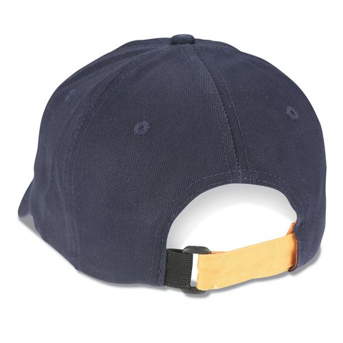 Additional Image 1 - a black hat with a gold band