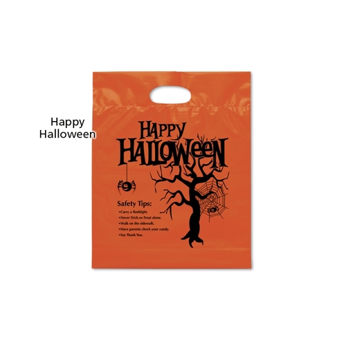Additional Image 2 - a orange bag with black text