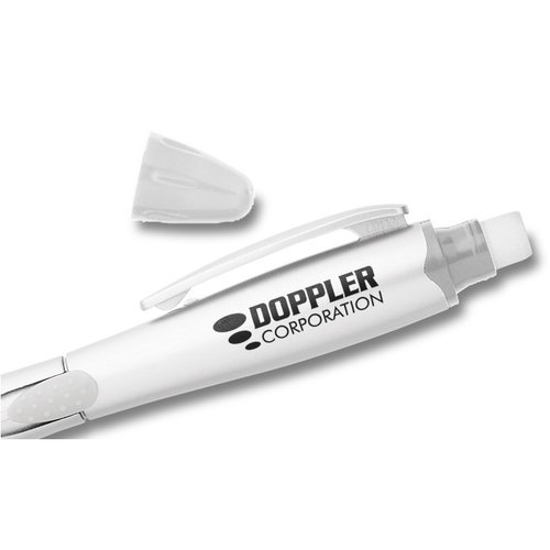 Additional Image 1 - a white highlighter pen and eraser