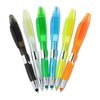 View Image 2 of 3 of Blossom Stylus Pen/Highlighter - Translucent
