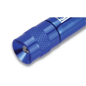 Additional Image 3 - a close up of a blue flashlight
