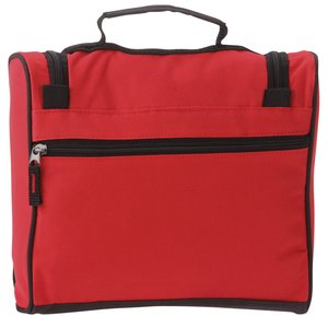 Additional Image 1 - a red bag with black zippers