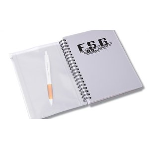Additional Image 2 - a white folder with a pen