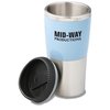 View Image 3 of 3 of Retro Stainless-Steel Tumbler - 15 oz. - Closeout Colour