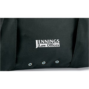 Additional Image 2 - a black bag with white text
