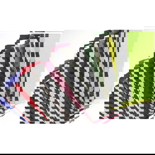 Additional Image 2 - a close up of a colorful striped object