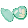View Image 2 of 2 of Pill Box Heart Shape - Translucent