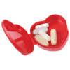 View Image 2 of 2 of Pill Box Heart Shape - Opaque