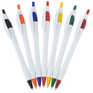 Additional Image 1 - a group of pens in a row