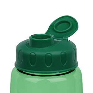 Additional Image 3 - a green plastic bottle with a green lid