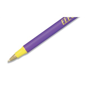 Additional Image 2 - a purple pencil with yellow tip