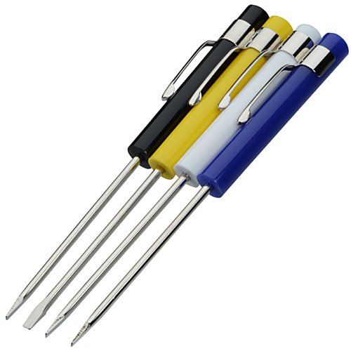 Additional Image 1 - a group of pens with a blue yellow and black cap