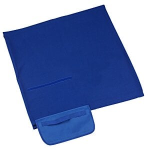 Additional Image 1 - a blue square object with a blue handle
