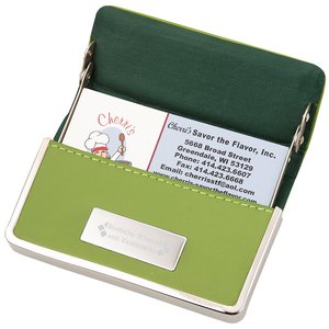 Additional Image 2 - a green and white wallet