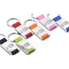 View Image 2 of 3 of Colourplay Leather Key Ring - 24 hr