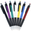 a group of pens in a fan