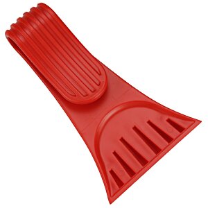 Additional Image 2 - a red plastic scraper