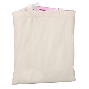 Additional Image 1 - a white bag with pink label
