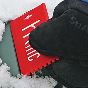 Additional Image 1 - a person holding a red object in the snow