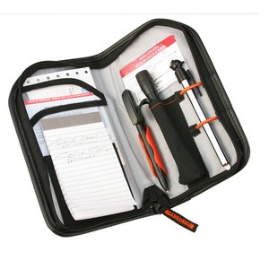 Additional Image 2 - a black and white pen case