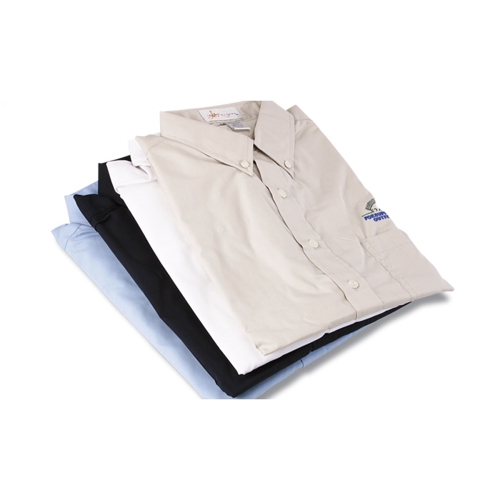 Additional Image 1 - a folded white shirt